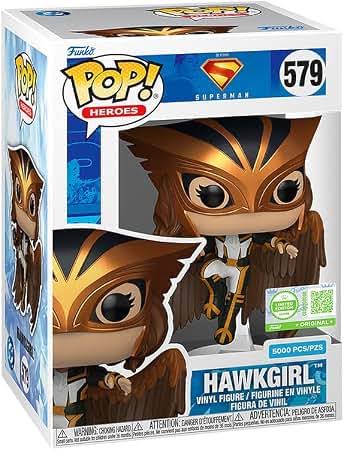Funko Pop 579 6 inch - Superman - Hawkgirl - Limited Edition Ultra Original