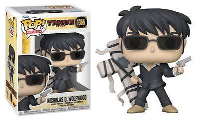 Funko Pop 1366 6 inch - Trigun - Nicholas D. Wolfwood - Vaulted