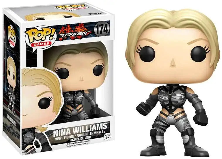 Pop Funko 174 6 in.- Tekken- Nina Williams