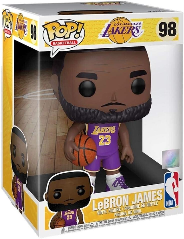 Funko Pop 98 10 inch - Los Angeles Lakers - LeBron James