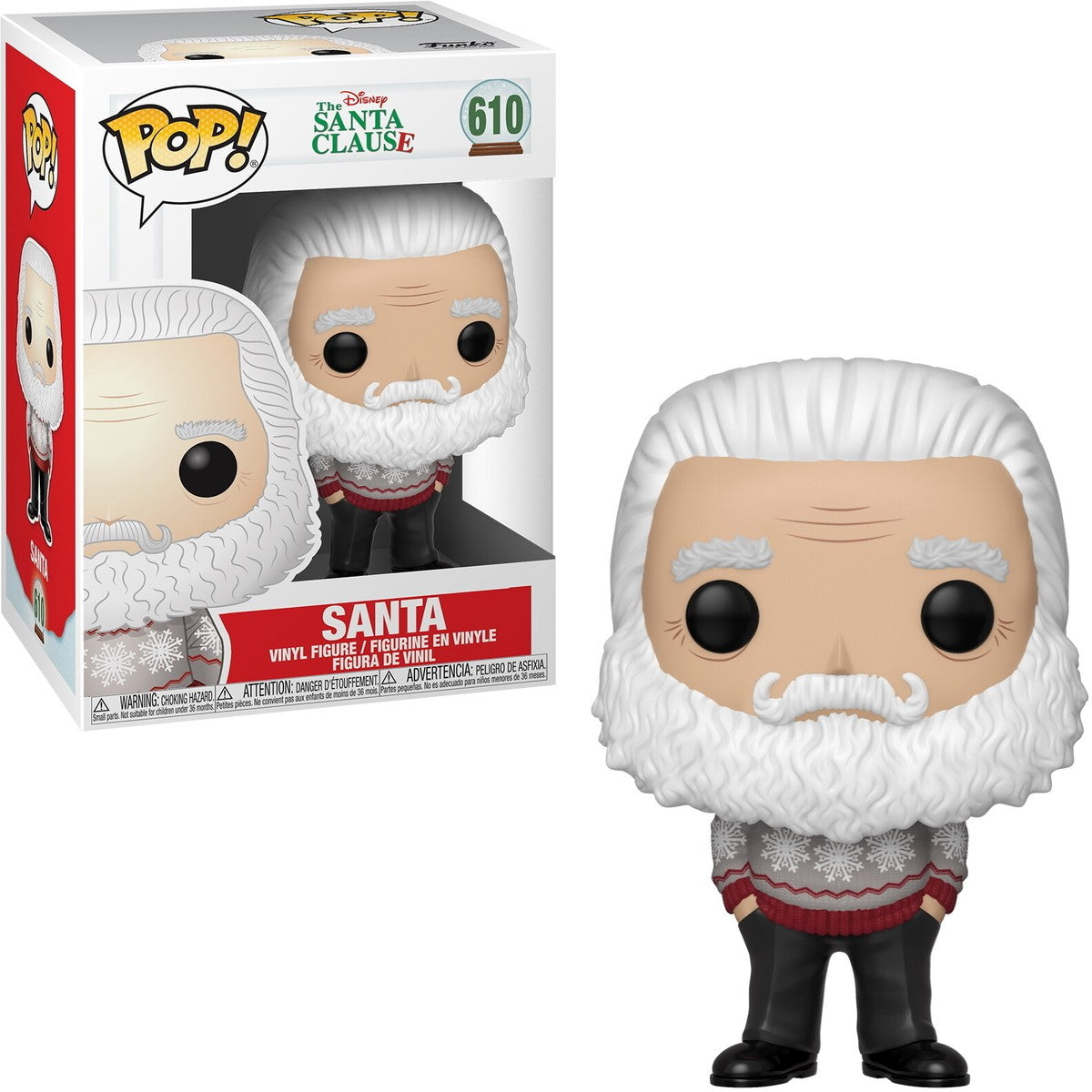 Pop Funko 610 6in.- Disney's The Santa Clause- Santa