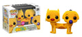 Pop Funko 221 6 in.- Nickelodeon CatDog- CatDog- Flocked 2017 Summer Convention Exclusive