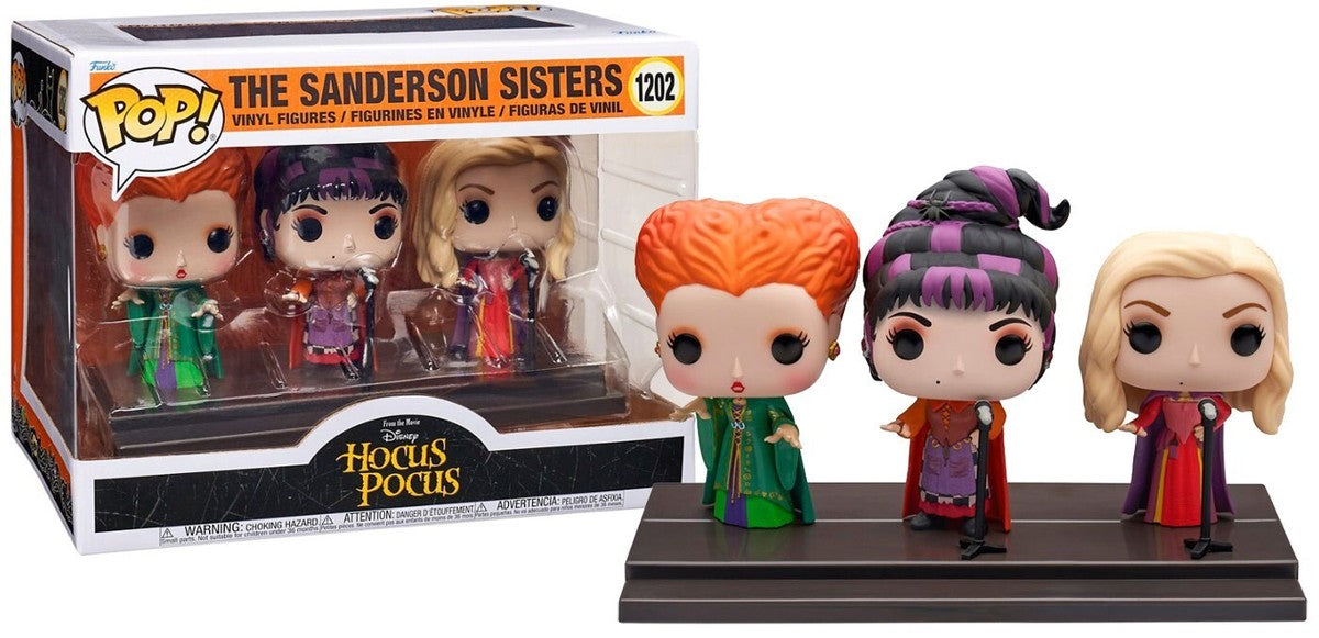 Funko Pop 3-Pack 1202 - Hocus Pocus - The Sanderson Sisters - Spirit Exclusive