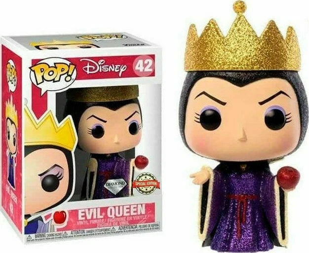 Pop Funko 42 6in.- Disney- Evil Queen- Diamond Edition Special Edition