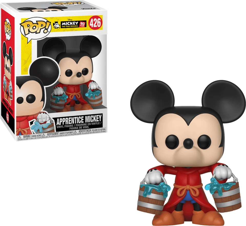 Pop Funko 426 6 in.- Mickey the True Original 90 Years- Apprentice Mickey