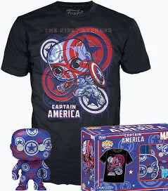 Funko Pop Tees Size M - Marvel - Captain America