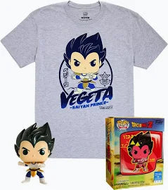 Funko Pop Tees - Size M - Dragon Ball Z - Vegeta - Limited Edition