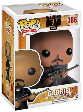 Pop Funko 386 6 in.- The Walking Dead AMC- Gabriel