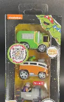 Nickelodeon - TMNT - Shell Riders heavy duty diecast (leo, don and shredder)