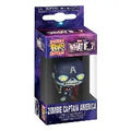 Funko Pop pocket keychain - Marvel What IF? - Zombie Captain America